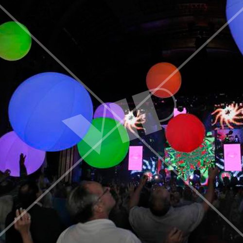 RF Remote LED Beach Balls