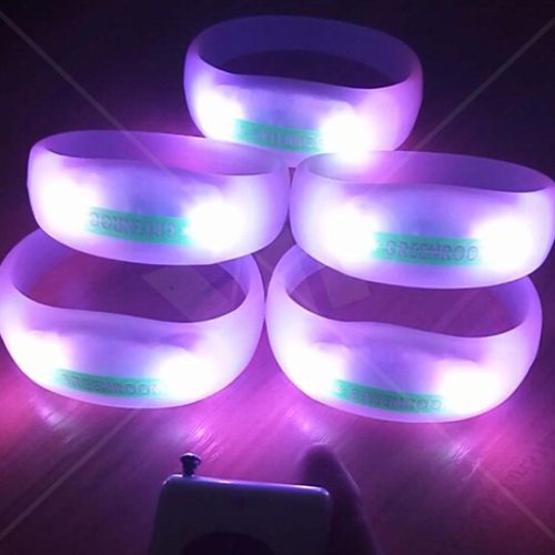 RF Remote LED Wristbands